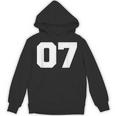 Number 07Ports Jersey Player 07 7 Fan Front Printarsity Hoodie