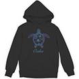 Save The Hawaii ウミガメ ハワイアン ブルー トライバル 亀 ホヌ Hoodie