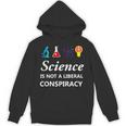 Science Is Not A Liberal Conspiracy リベラルシャツ パーカー