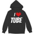 アイ・ラブ・チューブ・ハート パーカー