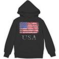アメリカ国旗シャツ メンズ レディース キッズ 退役軍人の日 星条旗 Hoodie