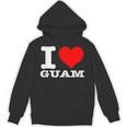 グアム I Heart Guam I Love Guam パーカー