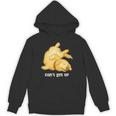 ゴールデンレトリバー ゴールデン 犬 Can't Get Up かわいい やる気スイッチ故障中 水彩 おもしろ 犬好き Hoodie