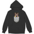 ジャーマンシェパード 犬の胸ポケット 犬の飼い主用 Hoodie