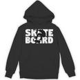 スケートボーダーへのギフト スケートボード シルエット パーカー