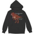 ティラノサウルス・レックスのリアルなデッサン パーカー