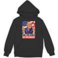 ドナルド・トランプ 中指 バイデン ハリス アメリカ 共和党員 Hoodie