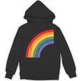 ハーフレインボー Roygbiv カラフルラッキーレインボー パーカー