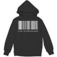 バーコードライフは貴重です Hoodie