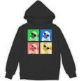 パグ 面白いtシャツ 犬 かわいい メンズ 子供 おもしろ 服 雑貨 グッズ ネタ わんこ イヌ 黒パグ Hoodie