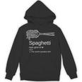 パスタ好きを意味する面白いスパゲッティ。 Hoodie