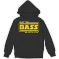 ベース ギター ドラム May The Bass Be With You ベーシスト ドラマー パーカー