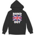 ボンドユニオンフラッグ 007 レトロシャツ Hoodie
