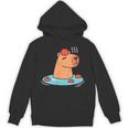 ポケットカピバラ 温泉に浸ける カピバラ Hoodie
