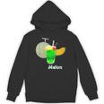 メロン 3 Melon メロンソーダ クリームソーダ カット 『デリシャス フルーツ』果物 リアル 面白い イラスト Hoodie