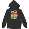 レトロ ヴィンテージ Guess What チキンバット Hoodie