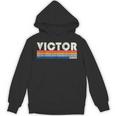 レトロヴィンテージ 70年代 80年代スタイル ビクター、Id Hoodie