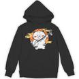 三味線で遊ぶ猫 Hoodie