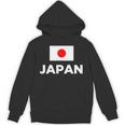 日の丸国旗 Japanワンポイント パーカー