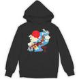 日本地図日本 涼しいのお土産 Hoodie