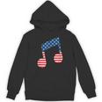星条旗 アメリカ国旗 音符 Hoodie