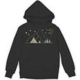 星空のテントでのキャンプ-キャンプモチーフの自然休暇キャンパー Hoodie