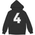 番号4 Fourports アスレチック チーム ジャージー バーシティ ユニフォーム パーカー