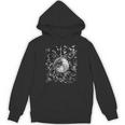 白黒ディスコボール クラブ レトロ Hoodie
