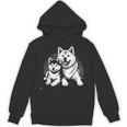 秋田犬 グラフィックtシャツ レディース メンズ Hoodie