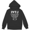 面白い Intj ソーシャルバッテリー 内向的 直感的 パーソナリティ パーカー
