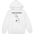Alpe D'huez サイクリングギフト フランス ロードサイクリング パーカー