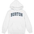 Burton Michigan Mi ヴィンテージ スポーツデザイン ネイビーデザイン Hoodie