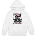 Chill The Fourth Out 4th Of July Cute French Bulldog Unisex Hoodie