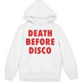 Death Before Disco Inspired メンズ レディース 80年代レトロ パーカー