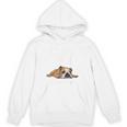 English Bulldog Apparel Bulldog Mom Life Is Ruff Unisex Hoodie