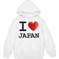 I Love Japan お土産 観光ハート Hoodie