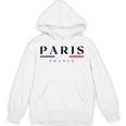 Paris With France Flag Novelty Graphic & Cool s Hoodie