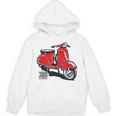 Piaggio クラシックスクーター イタリア製 ピンク Hoodie
