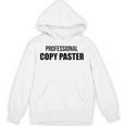 Professional Copy Paster Quote Developer Programmer パーカー
