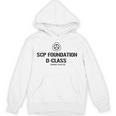 Scp Foundation Dクラス 囚人バーコード Hoodie