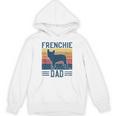 Vintage Frenchie Dad French Bulldog Unisex Hoodie
