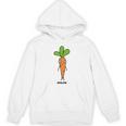 にんじん 人参 顔 イラスト かわいい おもしろ 簡単 シンプル ゆるい 野菜 パーカー