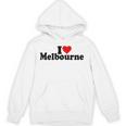 アイラブハートメルボルンオーストラリア Hoodie