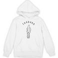 イカバカ アオリイカ フィッシング 魚釣り アングラー ゆるおもしろイラスト Hoodie