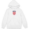 クロアチア ヴィンテージ クロアチア国旗tシャツ Hoodie