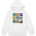 ゴッホの絵画、ひまわり、星月夜 Hoodie