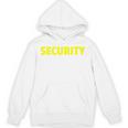 セキュリティスタッフやボディガードのためのセキュリティバックプリントデザイン Hoodie