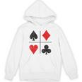ダイヤモンド スペード ハーツ クラブ トランプスーツ ポーカー パーカー