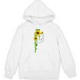 ポケットに入ったかわいいひまわり クリスマスギフト Hoodie