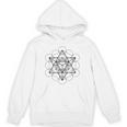 メタトロンキューブ マカバ（スターテトラヒドロン）神聖幾何学 Hoodie